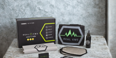 Đai Định Hình Real EMS - Giảm Mỡ, Giảm Đau Lưng